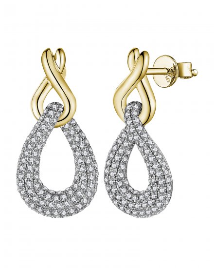 PEAR STYLE DIAMOND DANGLING (TE1682)